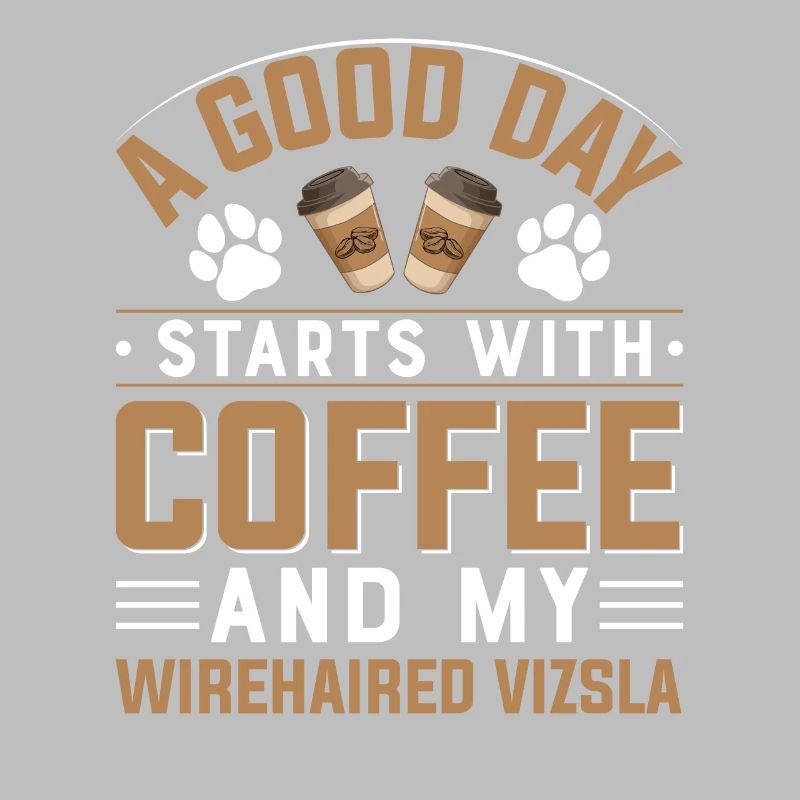 Wire-haired Hungarian Pointer Coffee