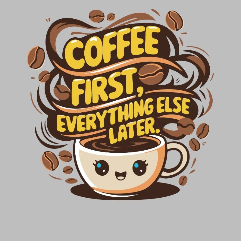 First coffee, then everything else
