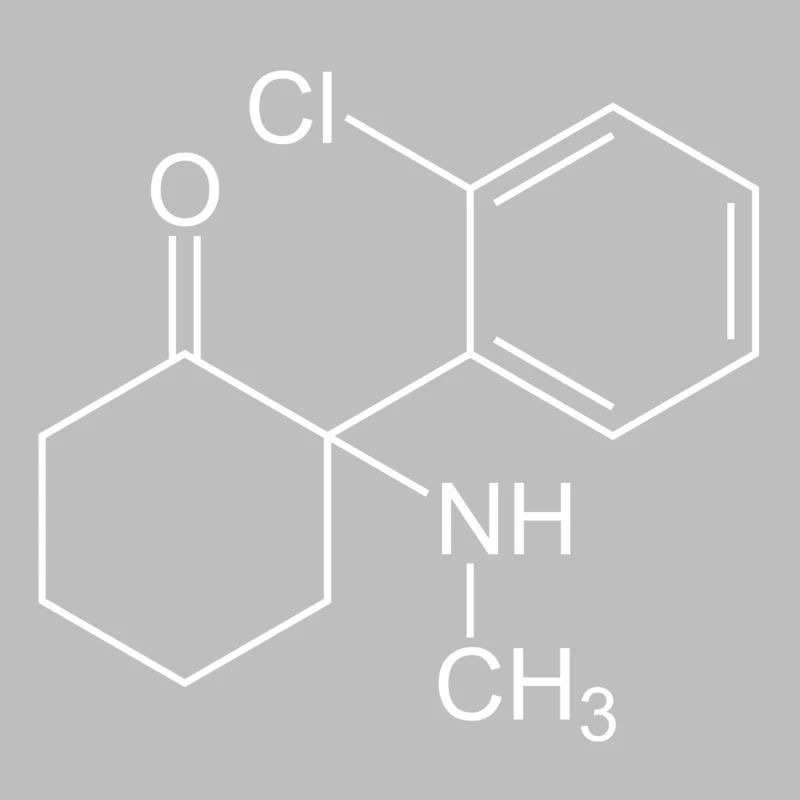 Formule structurelle de kétamine