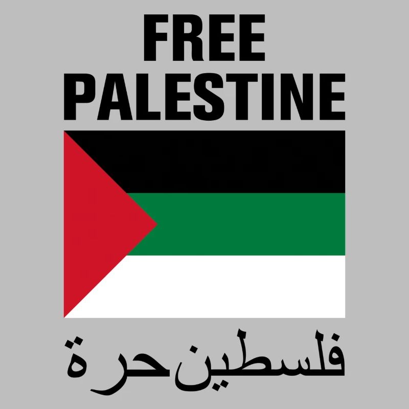 Palestine libre avec le drapeau