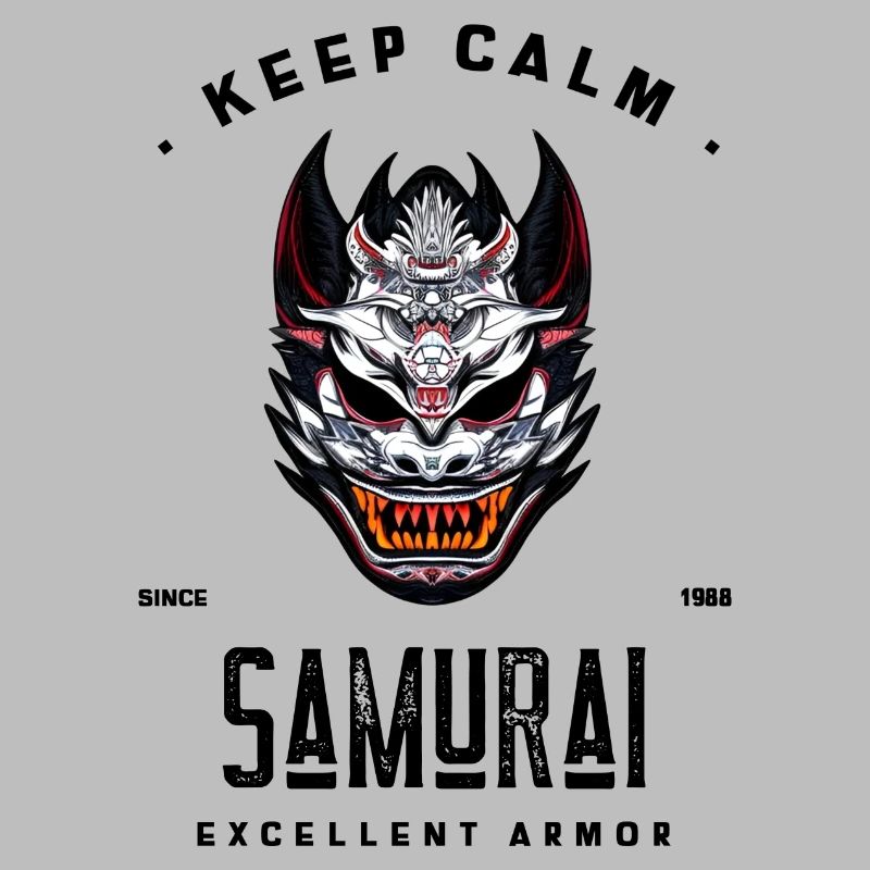 samurai Since 1988 armor keep calm excellent armor