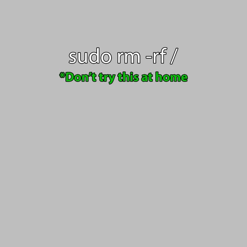Sudo Command Joke Tee