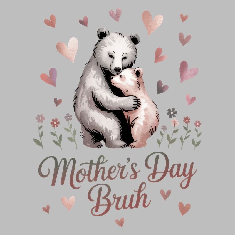 Muttertag Bruh Mutter Bär Mama