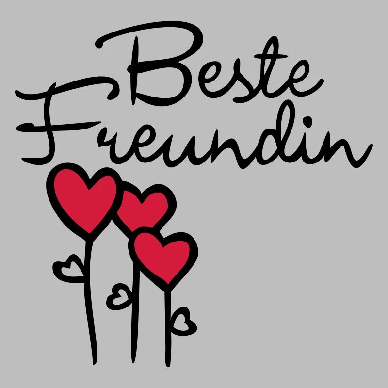 BESTE FREUNDIN mit Herz