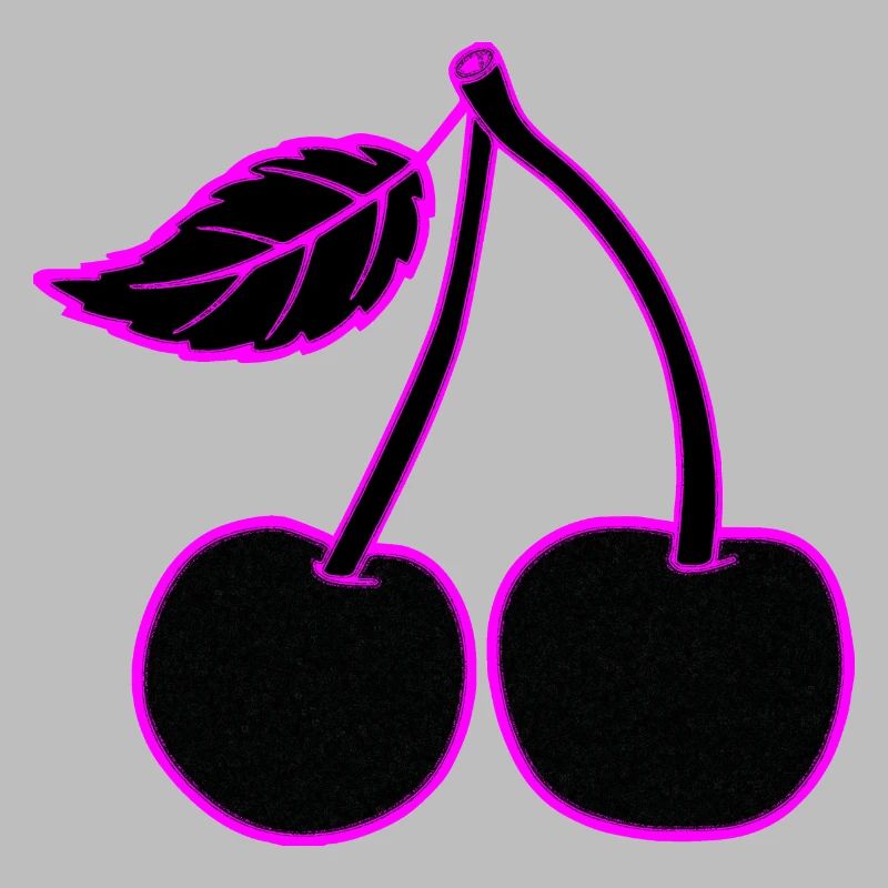 Neon Cherry Pink, subtle or present
