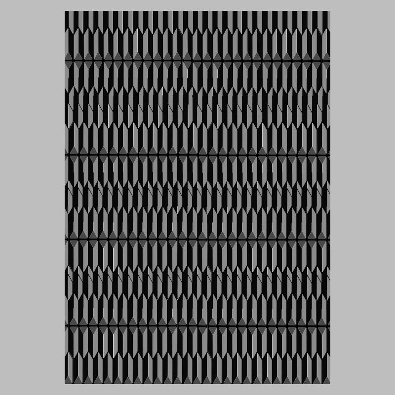 Muster Pattern in Schwarz/Grau