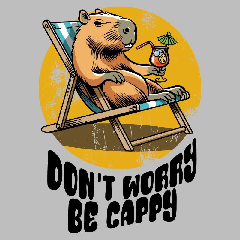 Don't worry be Cappy - Capybara - Urlaub