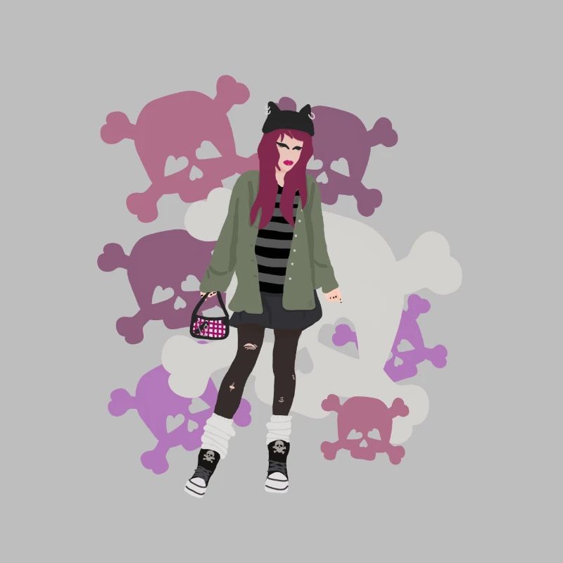 Emo Mädchen