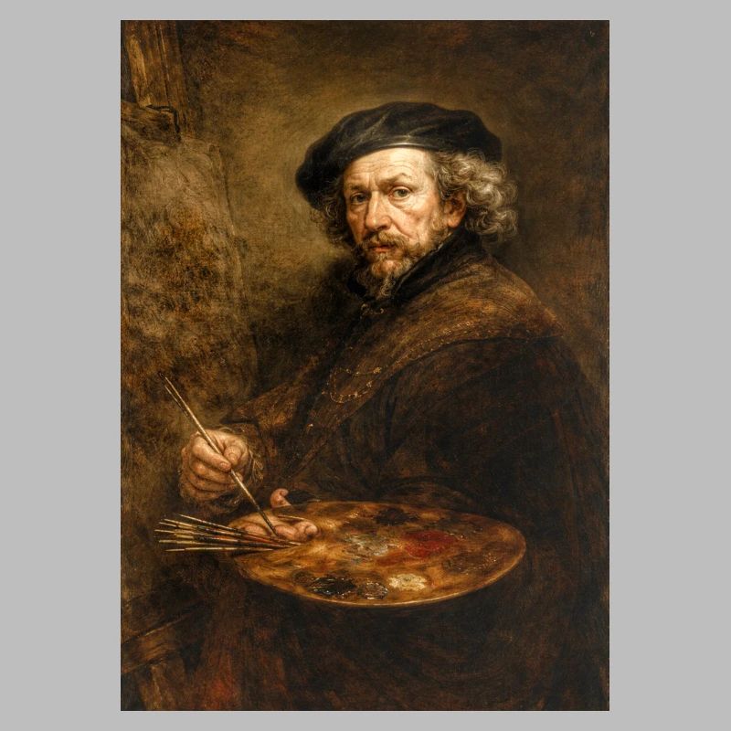 Old Master with Palette