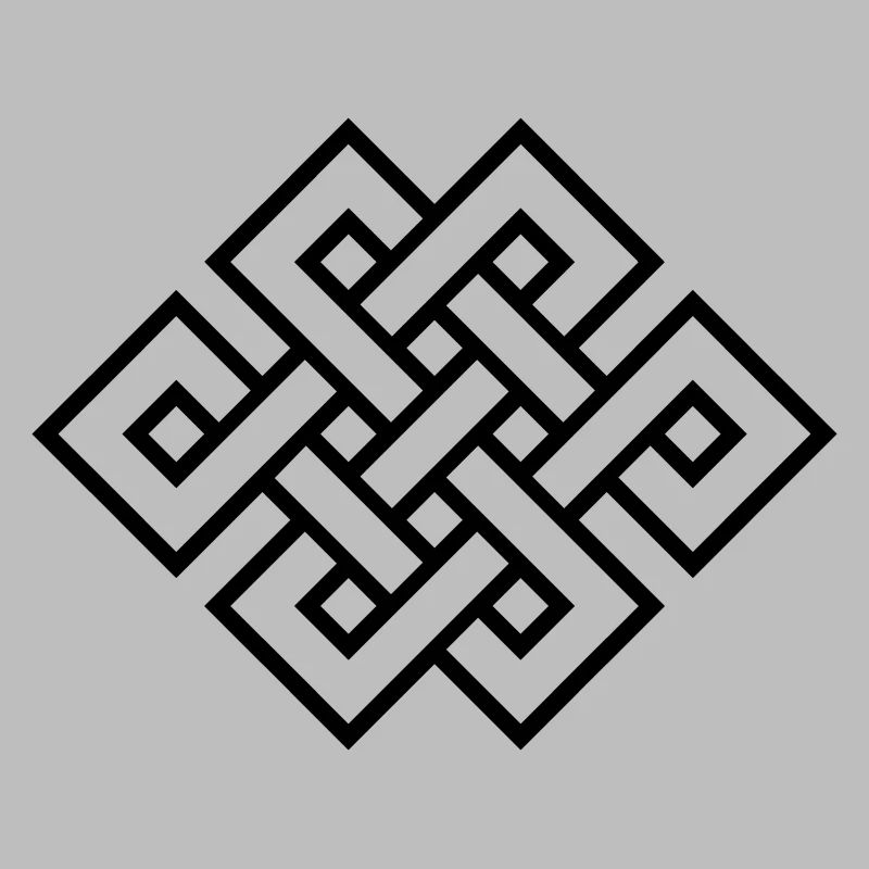 Tibetan endless knot, eternal, infinity, celtic