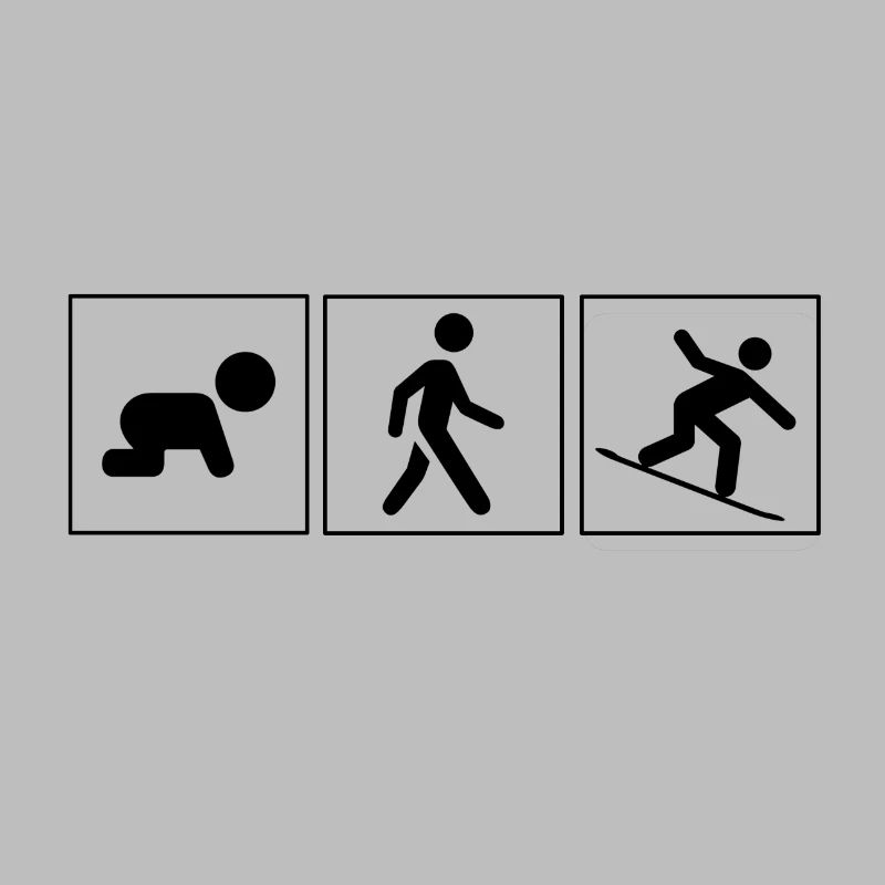 Snowboarder Evolution Snow Boarder Gift