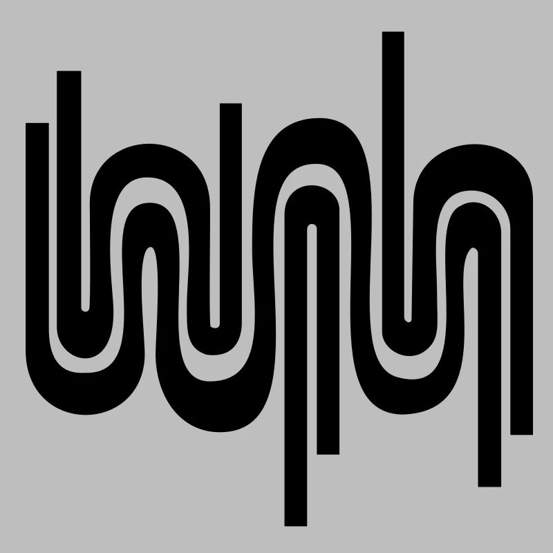 Abstract wave / 70s pattern