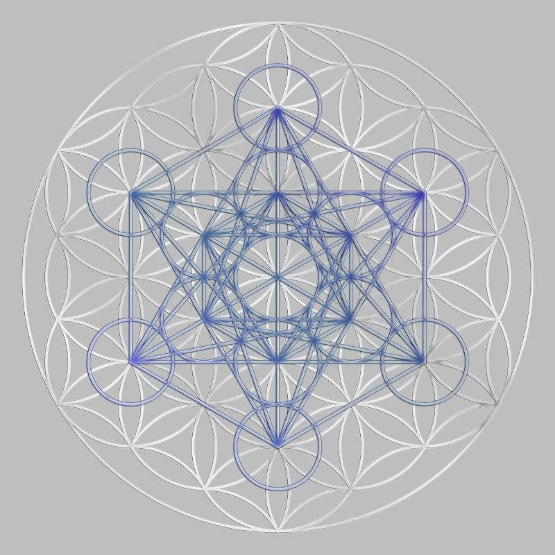 Le cube de Metatron - Fleur de la vie
