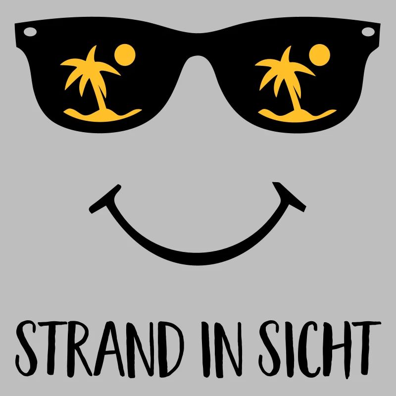 Strand in Sicht