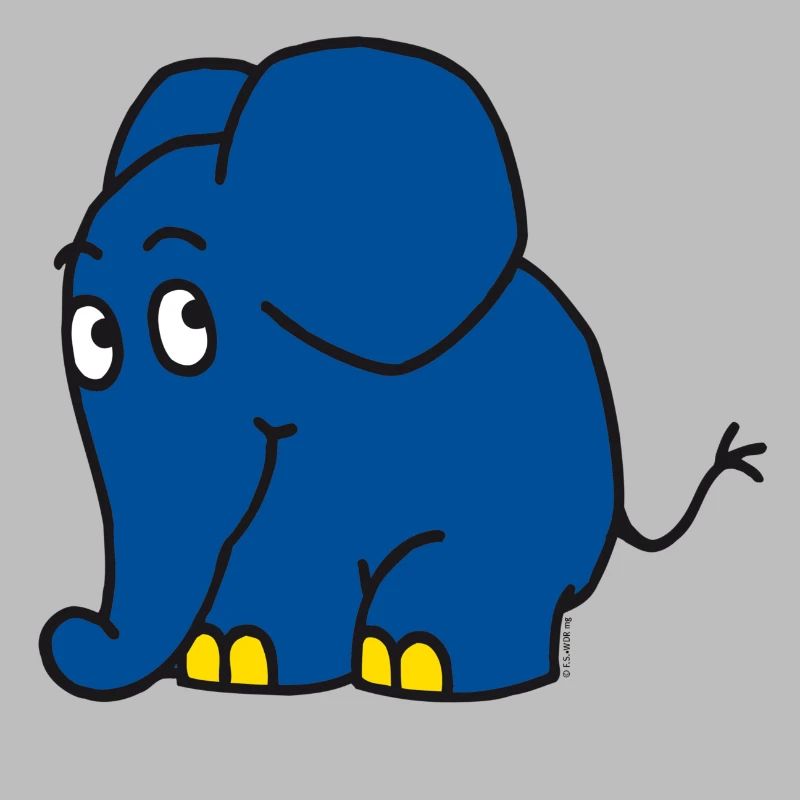 L’éléphant - Debout