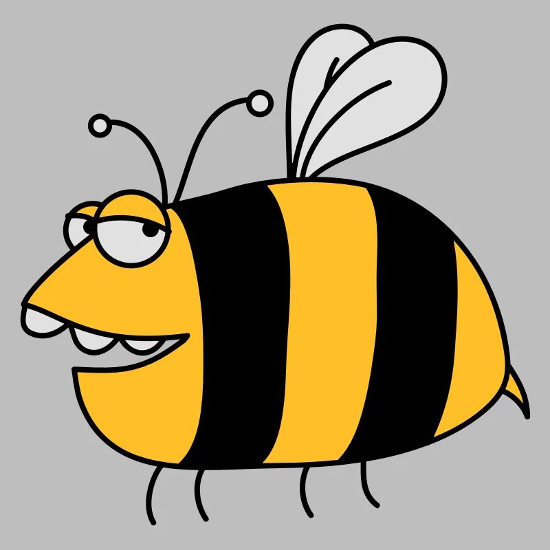 Fun thick bee
