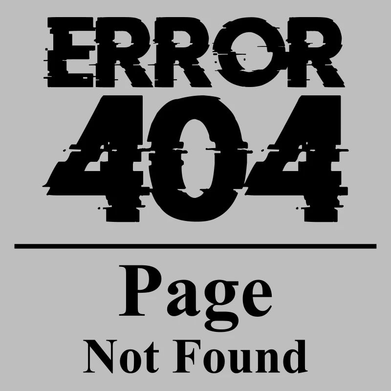 Error 404 Page not found saying page Internet bug