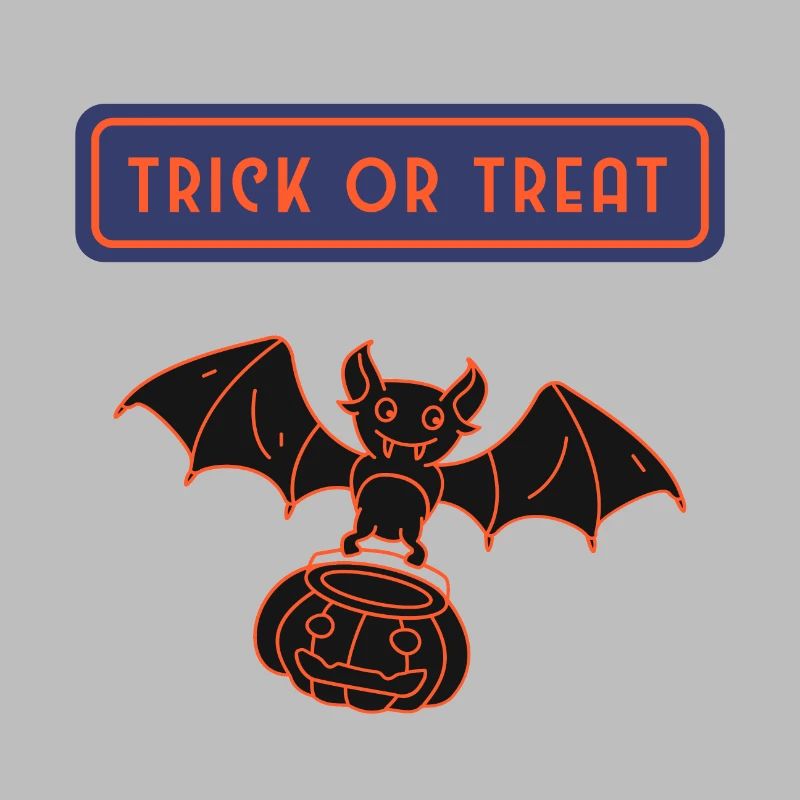 Süßes oder Saures einfaches Halloween