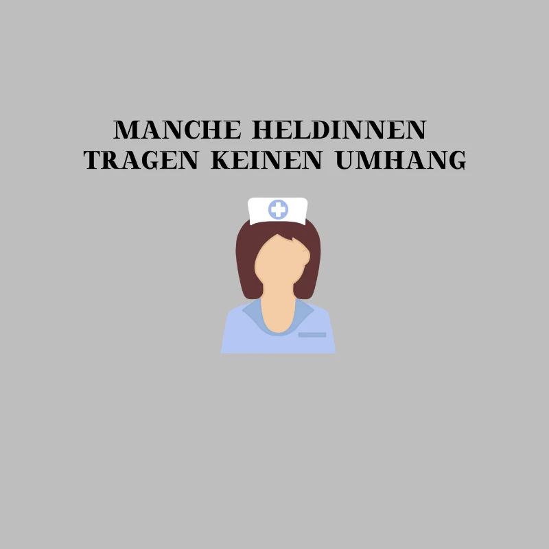Krankenschwester Geschenkidee lustig Heldin