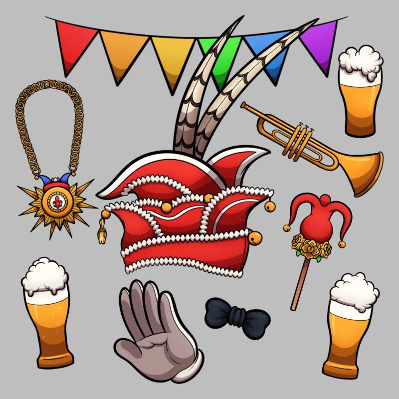 Dutch Carnival Elements