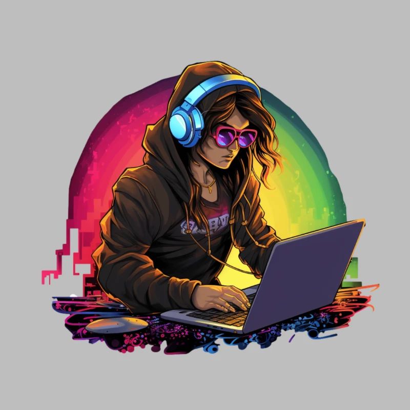 Code-Königin: Die Hackerin