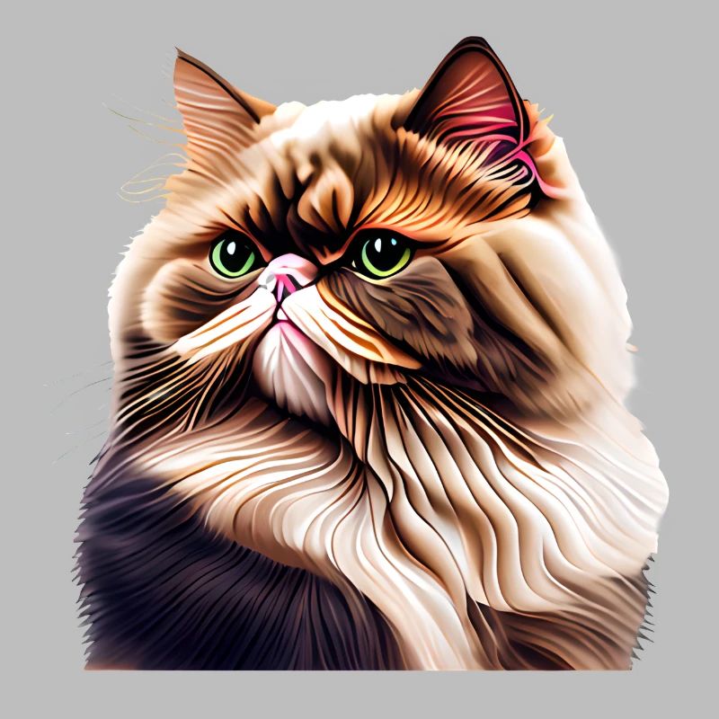 Chat persan, chat de la forêt, chat, chaton, matou