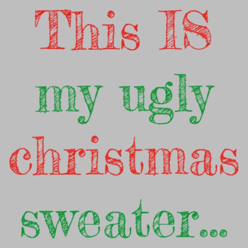 Pull de Noël moche