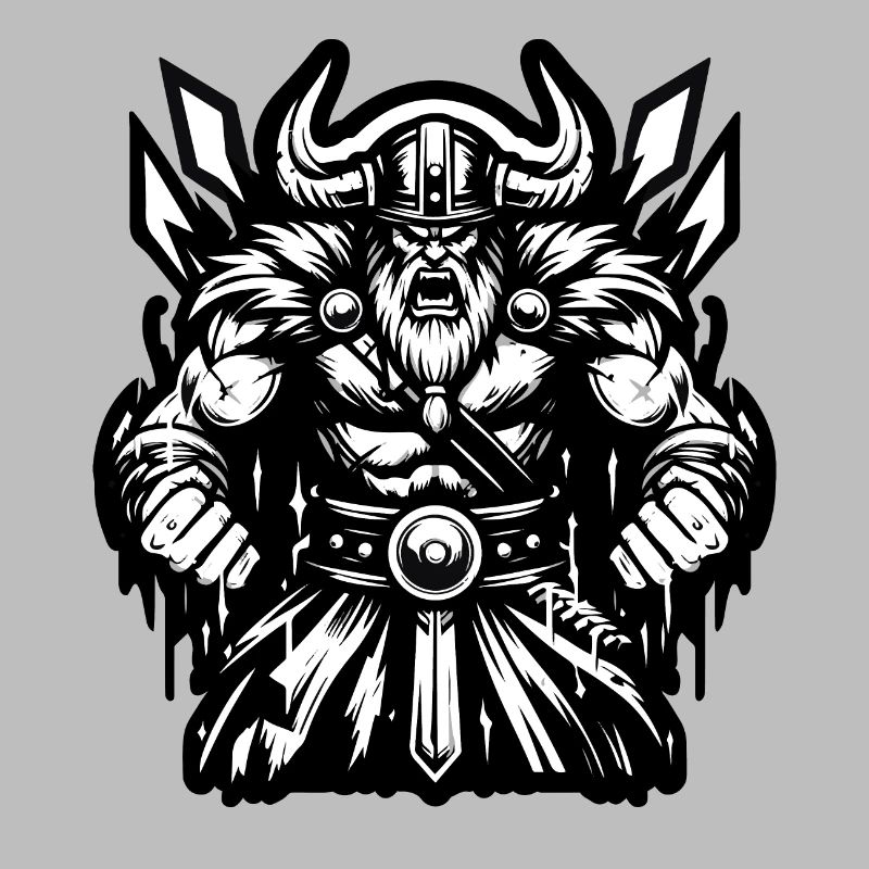 Mächtiger Wikingerkrieger Version 2