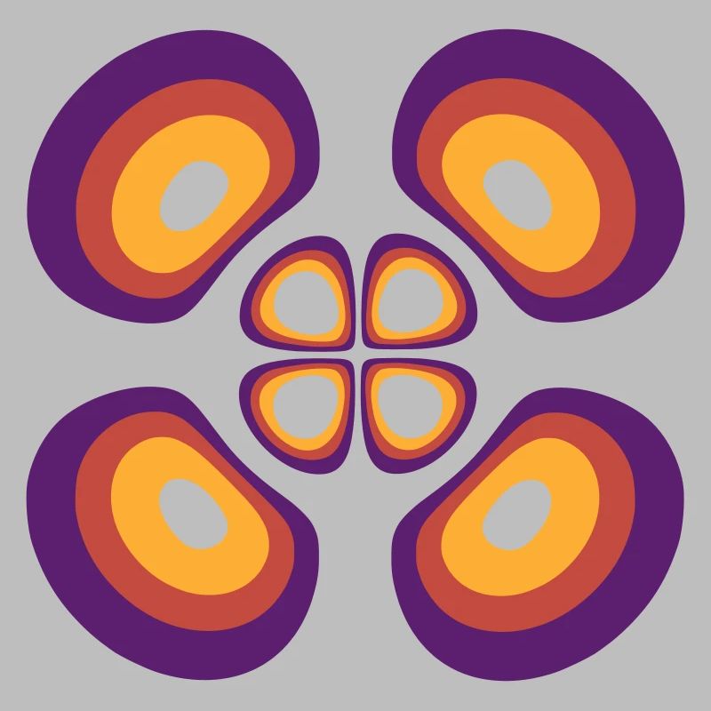 Probability density Hydrogen atom (4,2,1)