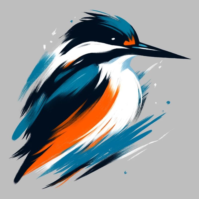 Dynamischer Eisvogel