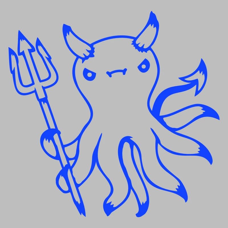 Octopus Devil Hell Satan Evil Purgatory Naughty