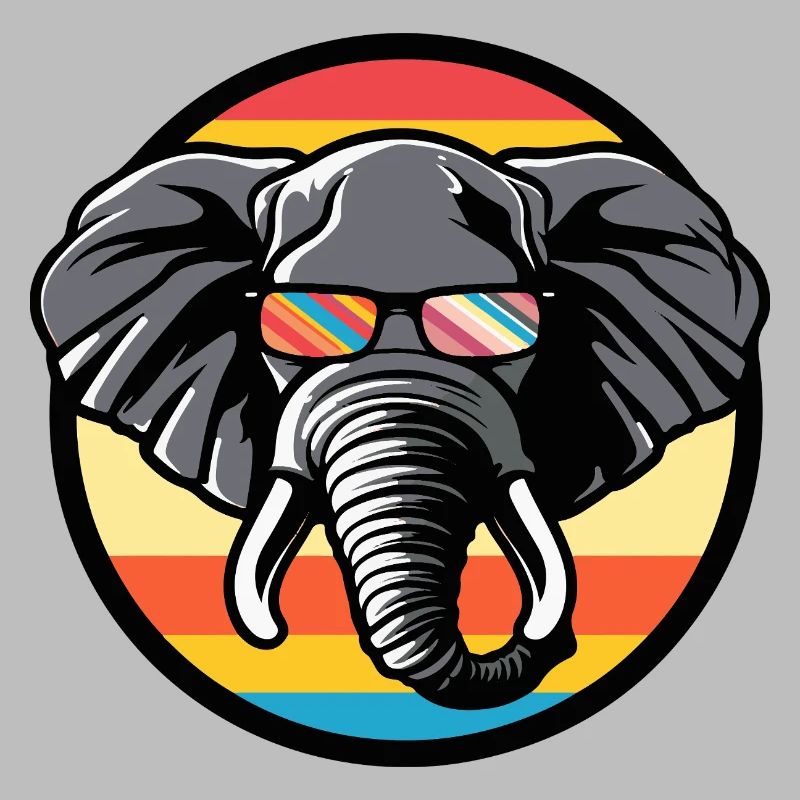 Elefant Comic Cool