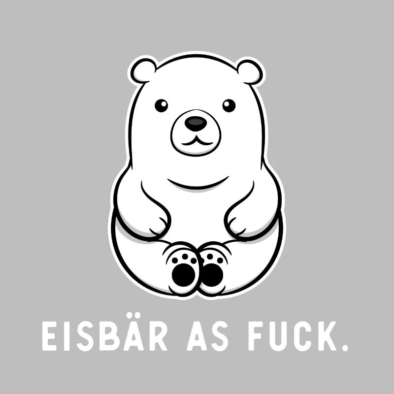 Cooler Eisbär Geschenk