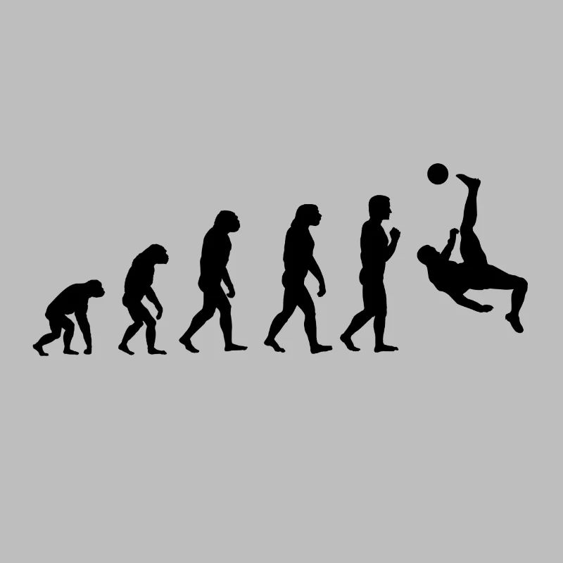 Fußball Evolution Geschenkidee