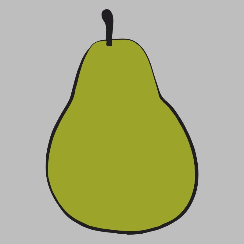 Pear Illustration Gift Idea