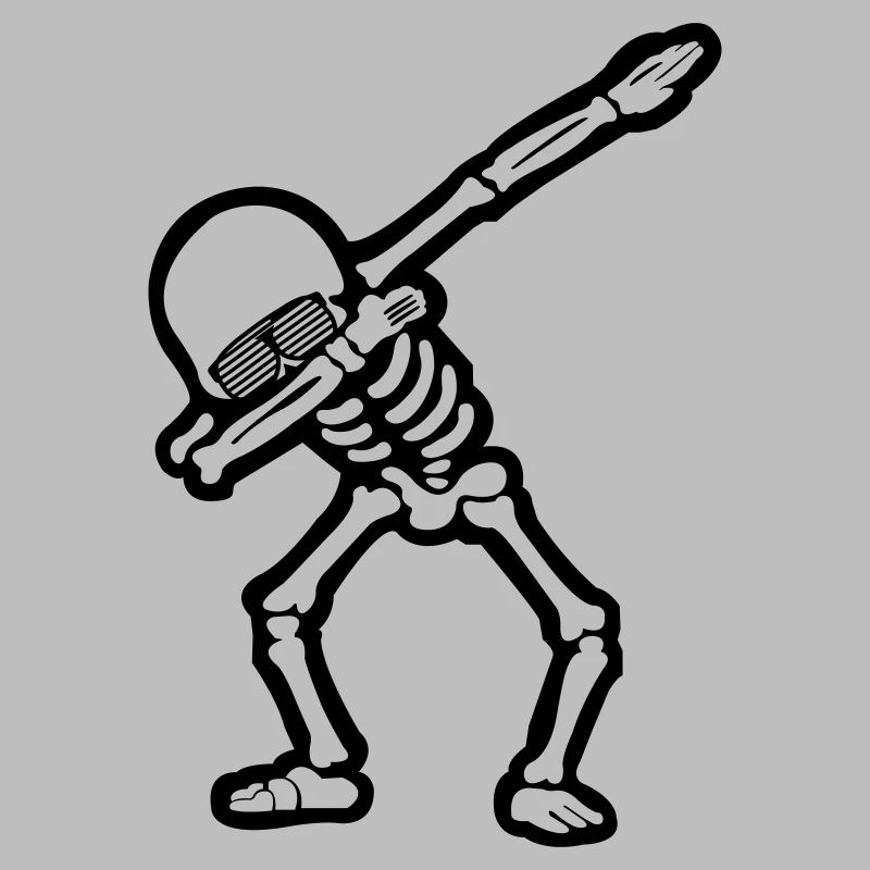 Cool Skull Dabbing 01