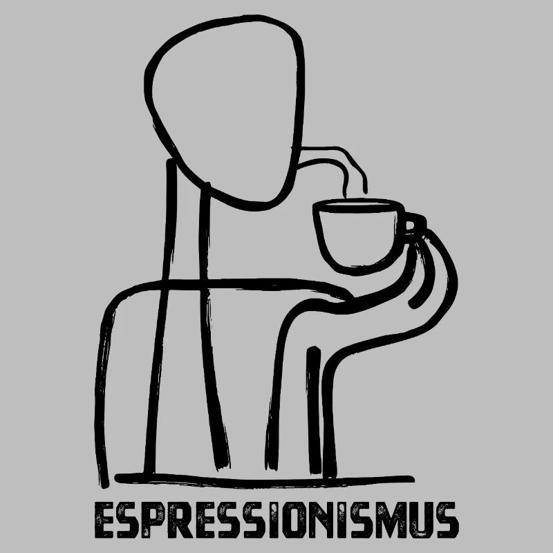 Espressionismus - Espresso - Kaffee trinken