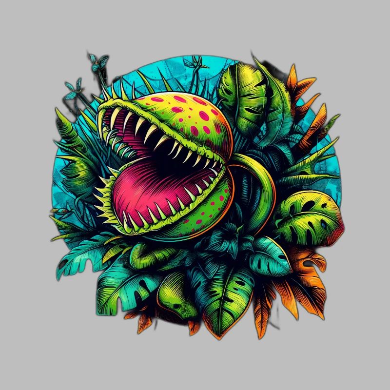 Venus Flytrap Jungle with Exotic Monsters