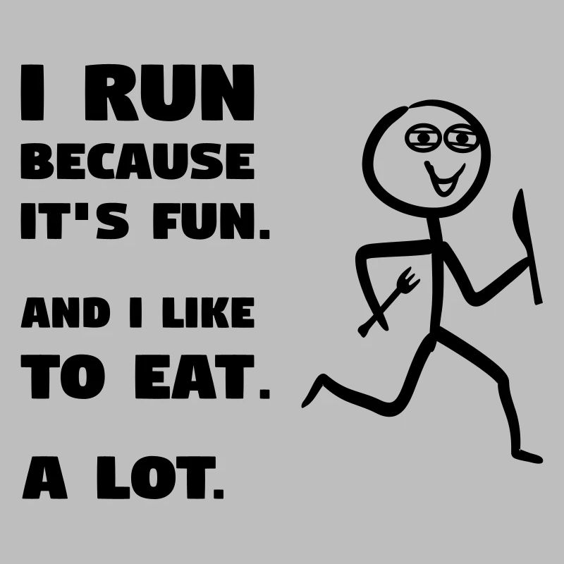 Courir pour manger