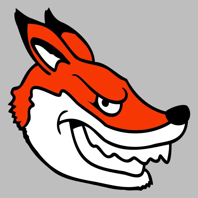 Fuchs Böser Blick Gefährlich Rotfuchs Wildes Tier