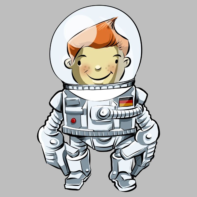 Junger Astronaut