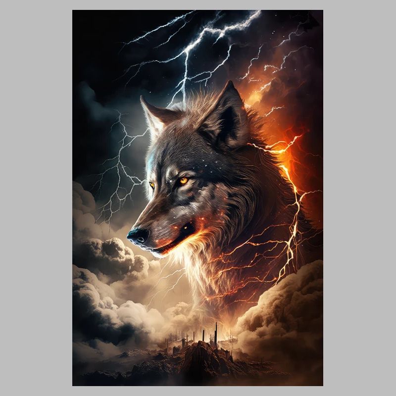 Wolf Blitz Thunder Epic Cool Epic Wolves