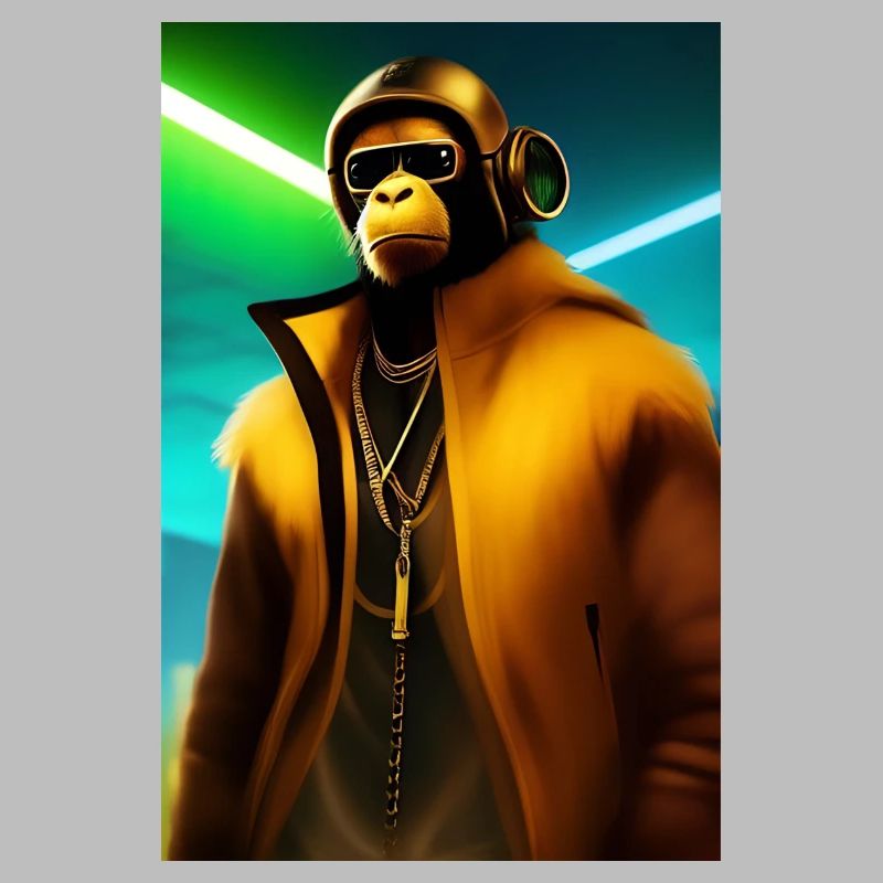 Cool monkey