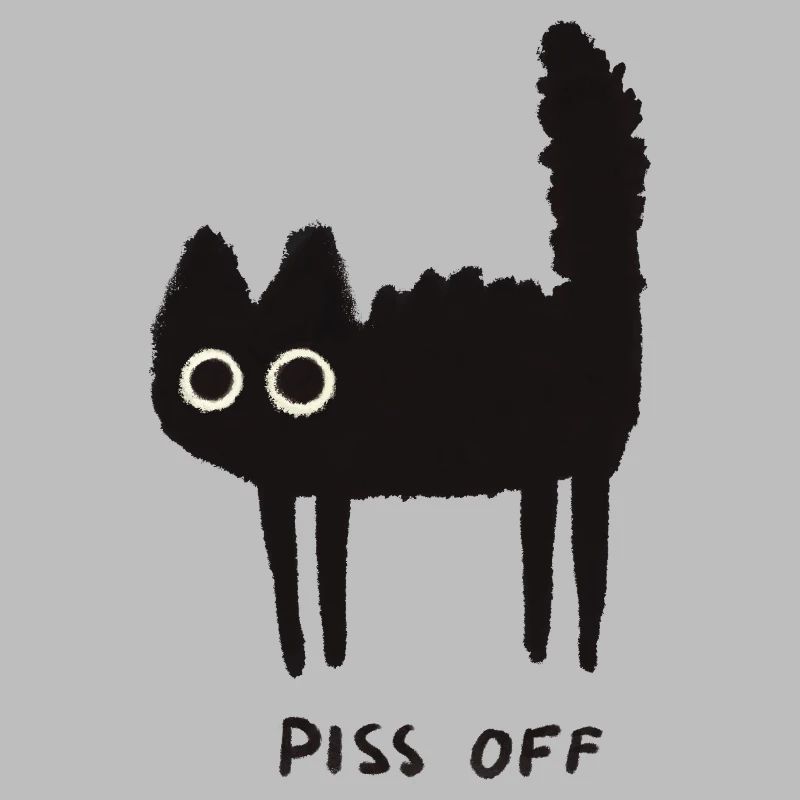 Grumpy Kitty Vibes – Leave Me Alone