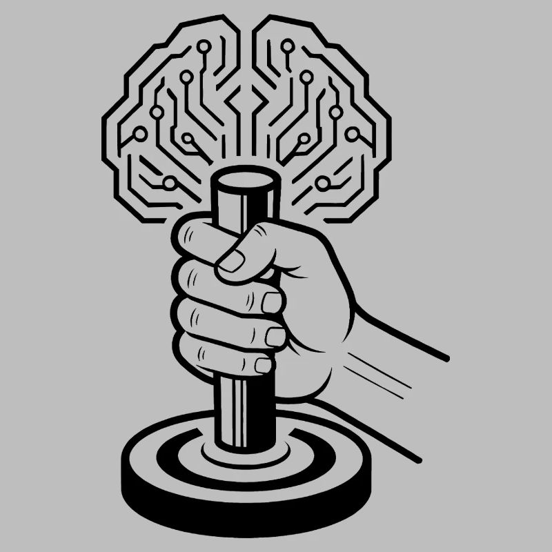 Digital Brain Cyborg Artificial Intelligence