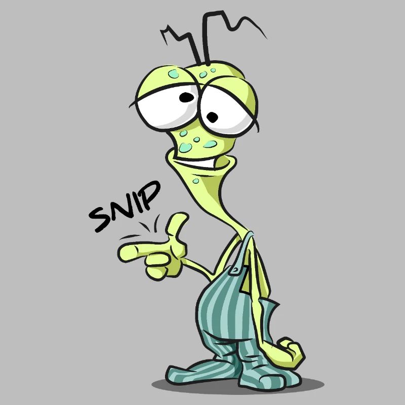 Stupide Alien Comic Charm
