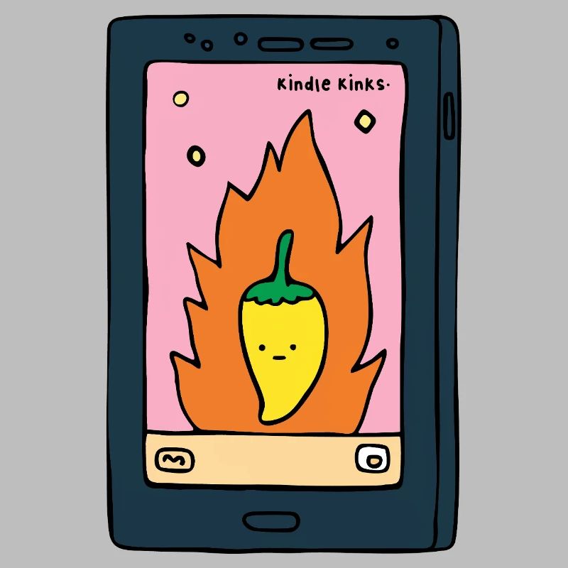 Spicy E-Reader “Kinks” Design | Funny BookT