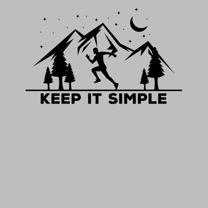 Keep It Simple Jogger Runner Mug Cup