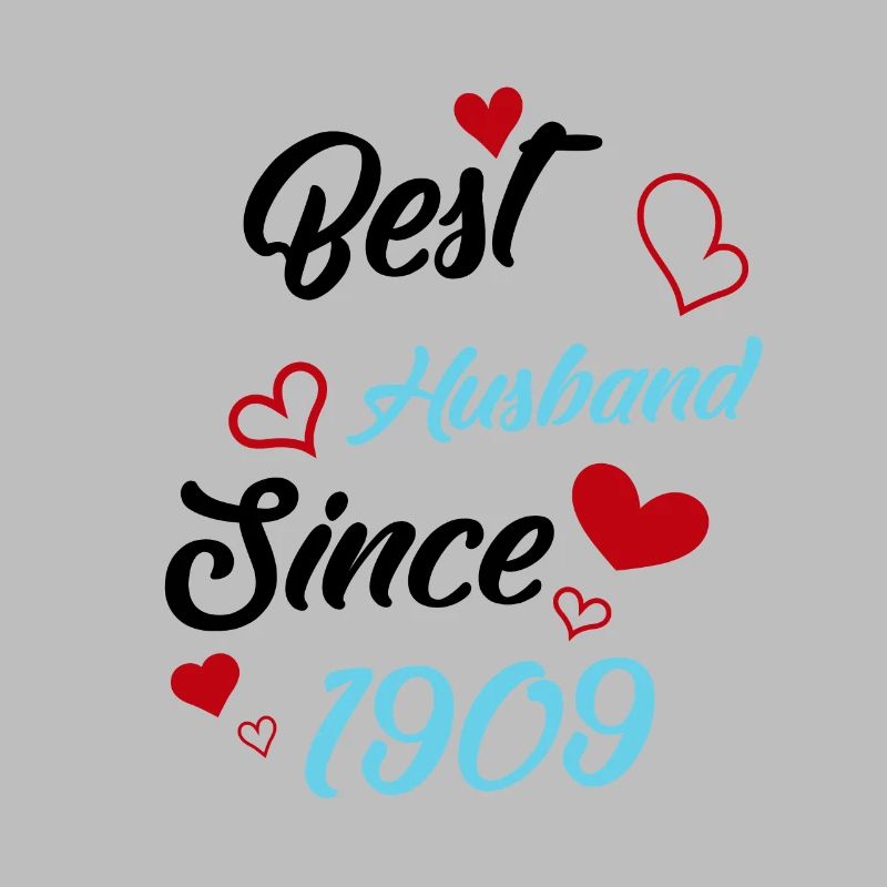 Bester Ehemann seit 1909 Hochzeit