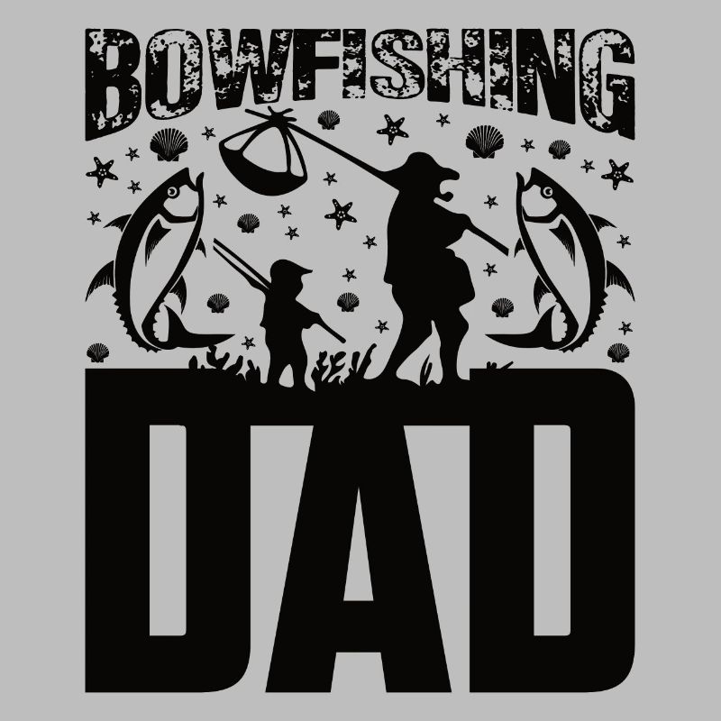 Bogenfischer Bogenfischen Bogenangeln Vater Papa